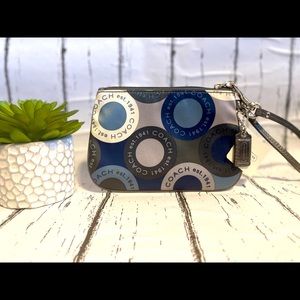 Multicolor Coach wristlet *NWT